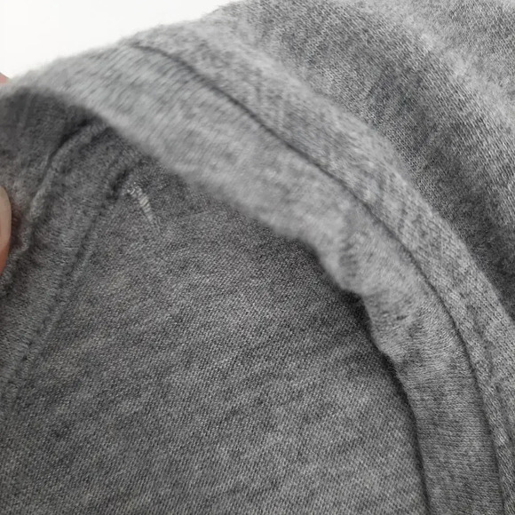 Ingrid & Isabel Womens Maternity V-Neck T-Shirt Size XS Gray V-neck - Picture 7 of 7